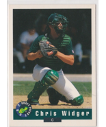 Chris Widget George Mason / Mariners Catcher 1992 Classic "Draft Picks" # 60r - £1.26 GBP