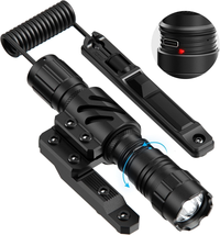 1500 Lumen Tactical Flashlight Rechargeable IPX7 Protection 4 Modes Weap... - £107.68 GBP