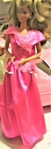 Barbie Doll - Barbie in Pink dress with matching Shoes &amp; Pocketbook - $6.50