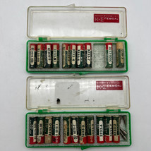 Two Vintage K&amp;E (Keuffel &amp; Esser) Leroy Lettering Pen Tips Sets w/Cases, 25 Pens - £102.14 GBP