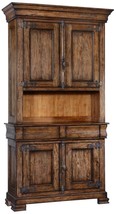 Side Cabinet Philippe Rustic Pecan Wood French Cremone 4 Doors - £3,981.62 GBP