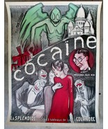 Rene Gaillard &quot;Cocaine&quot; Poster Lithograph On Paper Chisholm Prats Galler... - $309.04 CAD
