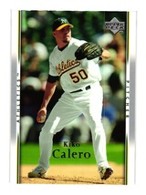 2007 Upper Deck #852 Kiko Calero Oakland Athletics - £1.58 GBP