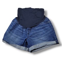 Isabel Maternity By Ingrid &amp; Isabel Midi Short Size 2 W27&quot; x L4.5&quot; Denim... - $24.39