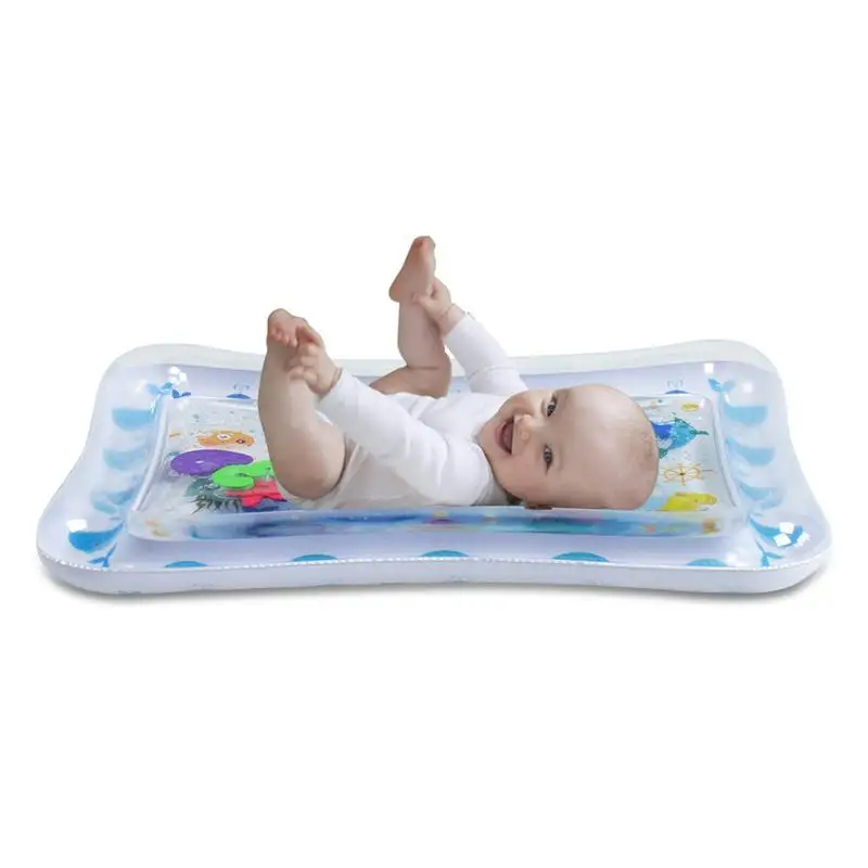 Baby Water Mat Infant Toy Gift Activity Play Mat Inflatable Baby Play Mat - £14.73 GBP
