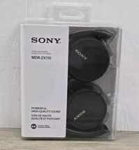 Sony MDRZX110 Monitor Stereo Black Headphones - New Sealed - £10.86 GBP