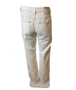 Matinique Justin White Denim Jeans with Gray Stitching Size 34&quot;W x 34&quot;L - $18.99