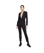 We Wore What Womens L Black Tuxedo Collared Blazer Jumpsuit NWT BB56 - $147.88 CAD