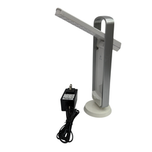 OttLite LED Mobile Task Desk Lamp White/Gray w/ AC Adapter Tested Working - $23.01