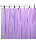 Bath Elements Lilac Heavy Duty Magnetized Shower Curtain Liner Mildew Re... - £7.39 GBP