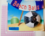 Vintage Vending Display Board Inflatable Beach Balls 0344 - £31.97 GBP