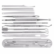 10pcs Stainless Steel Pedicure Tool Set Precision Manicure Knife Foot Tools - $281.57 MXN