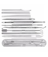10pcs Stainless Steel Pedicure Tool Set Precision Manicure Knife Foot Tools - $284.03 MXN