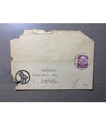 Alte Postkarte von Nazi-Deutschland nach Palästina 1935 - $9.55