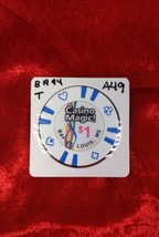 Casino Magic! $1 Casino Bay St. Louis MS Chip - £3.94 GBP