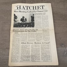 The Hatchet Apr 19, 1971 George Washington University Newspaper Anti-Vietnam War - £27.53 GBP
