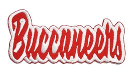 Tampa Bay Buccaneers Text Super Bowl Football Embroidered Iron on Patch 6&quot; - $12.83