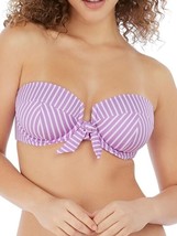 Freya Women&#39;s Standard Beach Hut Bandeau Bikini Top 30H US Cassis - $23.38