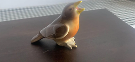 Vintage bird miniature figure porcelain 1.75 inch tall - £11.87 GBP