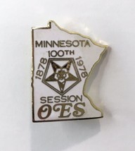 Minnesota OES Order of the Eastern Star 100th Session Enamel Metal Pin 1... - £6.24 GBP
