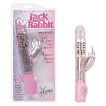 Novelties Thrusting Action Jack Rabbit Vibrator, Pink - $88.99