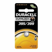 Duracell Duralock Power Preserve Long Live Silver Oxide Battery 395/399 - £7.39 GBP