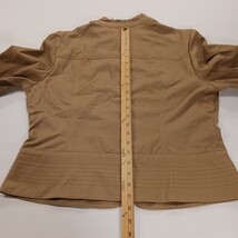 Apt 9 Stretch RN#73277 Women’s Brown Hook & Loop Clasp Closure Jacket Size Large image 6