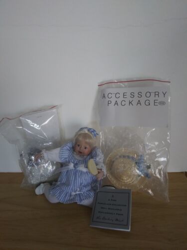 Danbury Mint porcelain doll Dressing up Daisy by Elke Hutchins  - $39.59