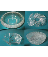 Mikasa Japan Hoya Bowl Crystal Centerpiece Pick One Christmas Pick 1 ^^ - $125.99