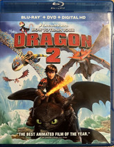 How to Train Your Dragon 2 (Blu-ray, DVD, Digital HD Combo, 2014) Like New - £7.99 GBP