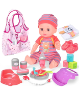 Baby Care Doll Toys Set Toy Set for Girls 2 3 4 5 Year Old, Pretend Play... - €45,31 EUR