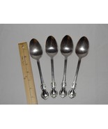 Wallace Camden Lot of 4 Oval Table Soup Spoons Stainless 18/10 measure 7.5&quot; - $317.29 MXN