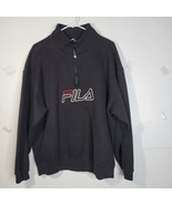 Fila Mens Black Zip up Jacket Size XL - £14.67 GBP