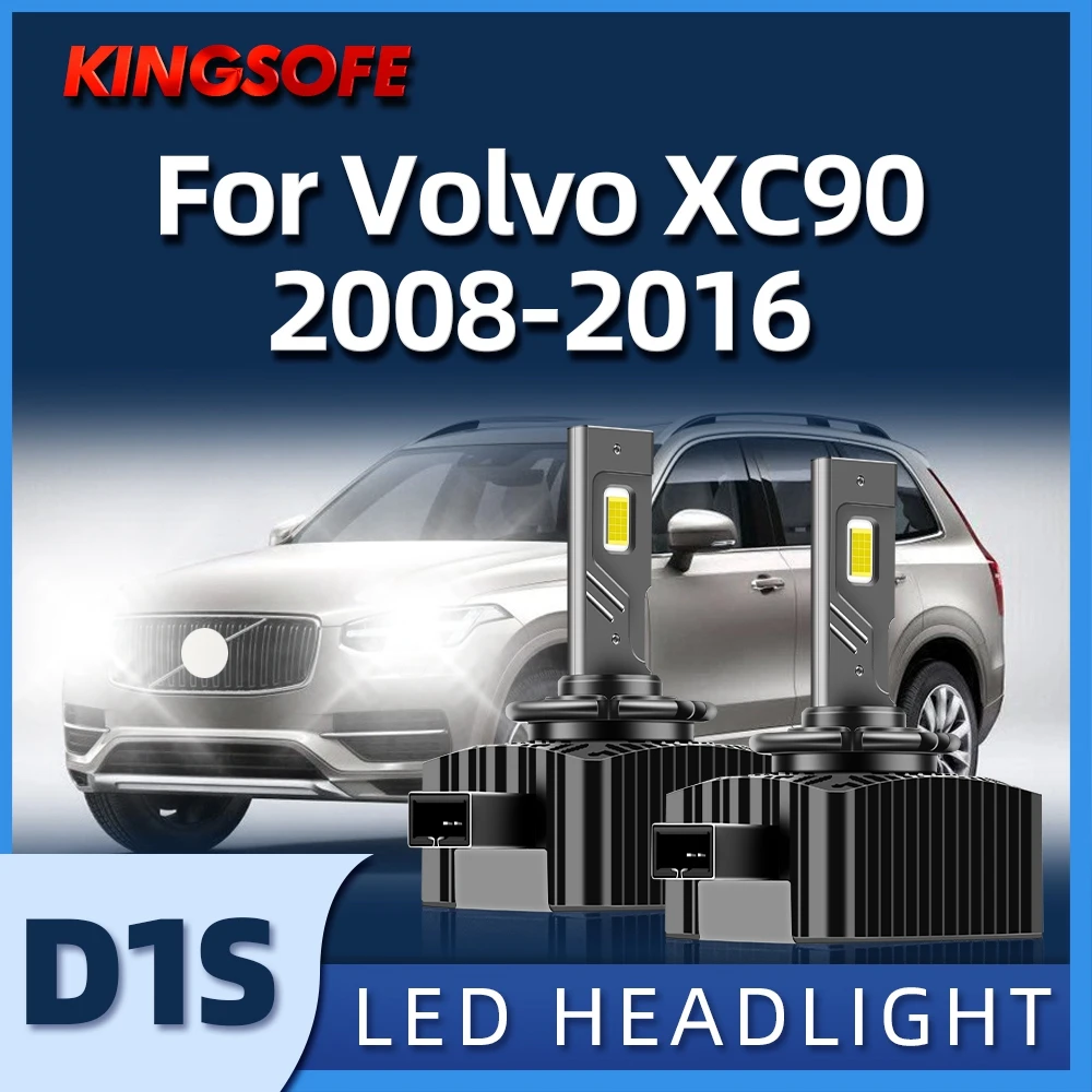 2pcs 30000LM 110W Led D1S Headlight HID Car Light Turbo Lamp 12V 24V For Volvo - £71.50 GBP