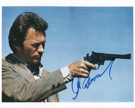 Clint Eastwood Signed Autographed &quot;Dirty Harry&quot; Glossy 8x10 Photo - COA Hologram - £118.83 GBP