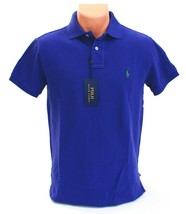 Polo Ralph Lauren Purple Custom Fit Short Sleeve Polo Shirt Men&#39;s NWT - £70.88 GBP
