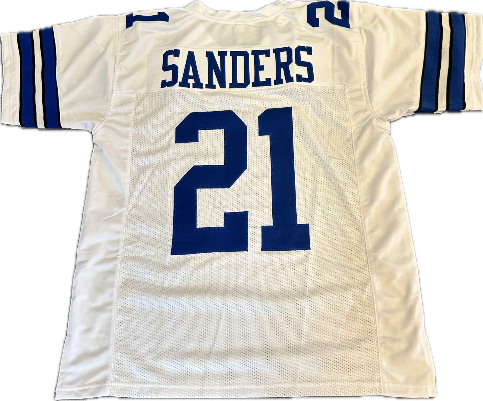 Primary image for  New Custom Stitched Deion Sanders #21 White Jersey