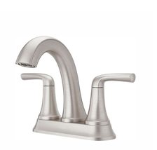 Pfister LF-048-LRGS Ladera Centerset 2-Handle Bathroom Faucet - Brushed Nickel - £47.88 GBP