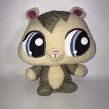 Littlest Pet Shop Coziest Chipmunk Plush 8”Stuffed Animal Hasbro 2008 LPS - £7.18 GBP