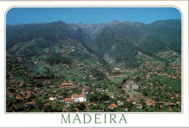 Aerial View of Madeira Portugal Postcard - £7.71 GBP