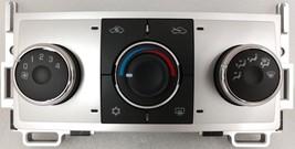 Chevy Malibu 08+ manual heat and AC air climate control unit. Silver. Br... - $70.33