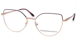 New Bcbgmaxazria Esea Purple Rose Gold Eyeglasses Frame 51-16-135mm B42mm - £66.57 GBP