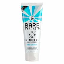 Bare Republic Mineral Gel Sunscreen SPF 30 Sunblock Body Lotion, Light a... - $313.37 MXN
