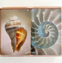 Nautical Sea Treasures Card Decks Vintage Lot of 2 In Case Hallmark 1970s E4 - $34.99