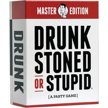 Drunk Stoned or Stupid A Party Game Master Edition - £54.76 GBP