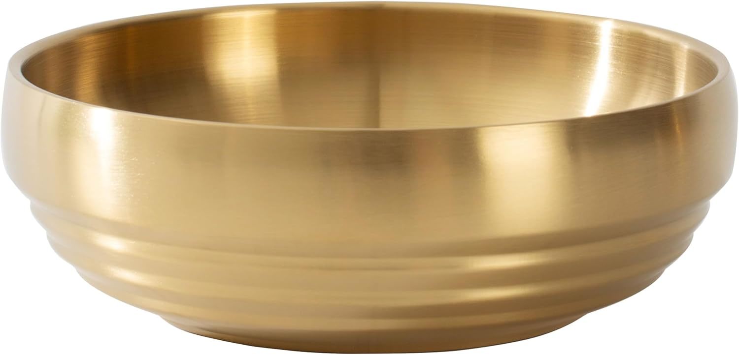 Large Decorative Bowl Measuring 7 X 4 Inches, Ideal For, And More In Gold. - $39.94