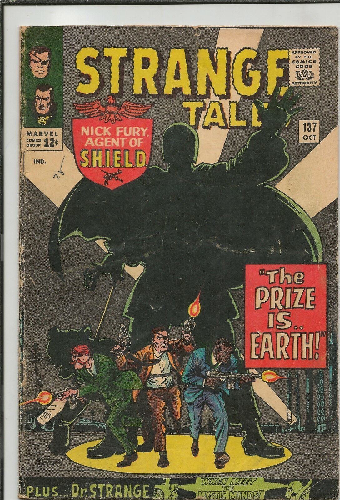 Primary image for Strange Tales #137 ORIGINAL Vintage 1965 Marvel Comics Dr Strange Nick Fury