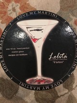 Lolita | Happy BIrthday-tini T Martini Glass *Brand New In Box* Rare Retired 7 Oz - £17.29 GBP