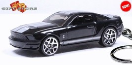 HTF RARE NEW KEY CHAIN 2007~2014 BLACK FORD MUSTANG GT500 SHELBY LIMITED... - £35.54 GBP