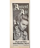 ANCIENT AGE BOURBON-Straight Kentucky Bourbon-Beautiful-1968 VTG Print AD - $19.24 CAD